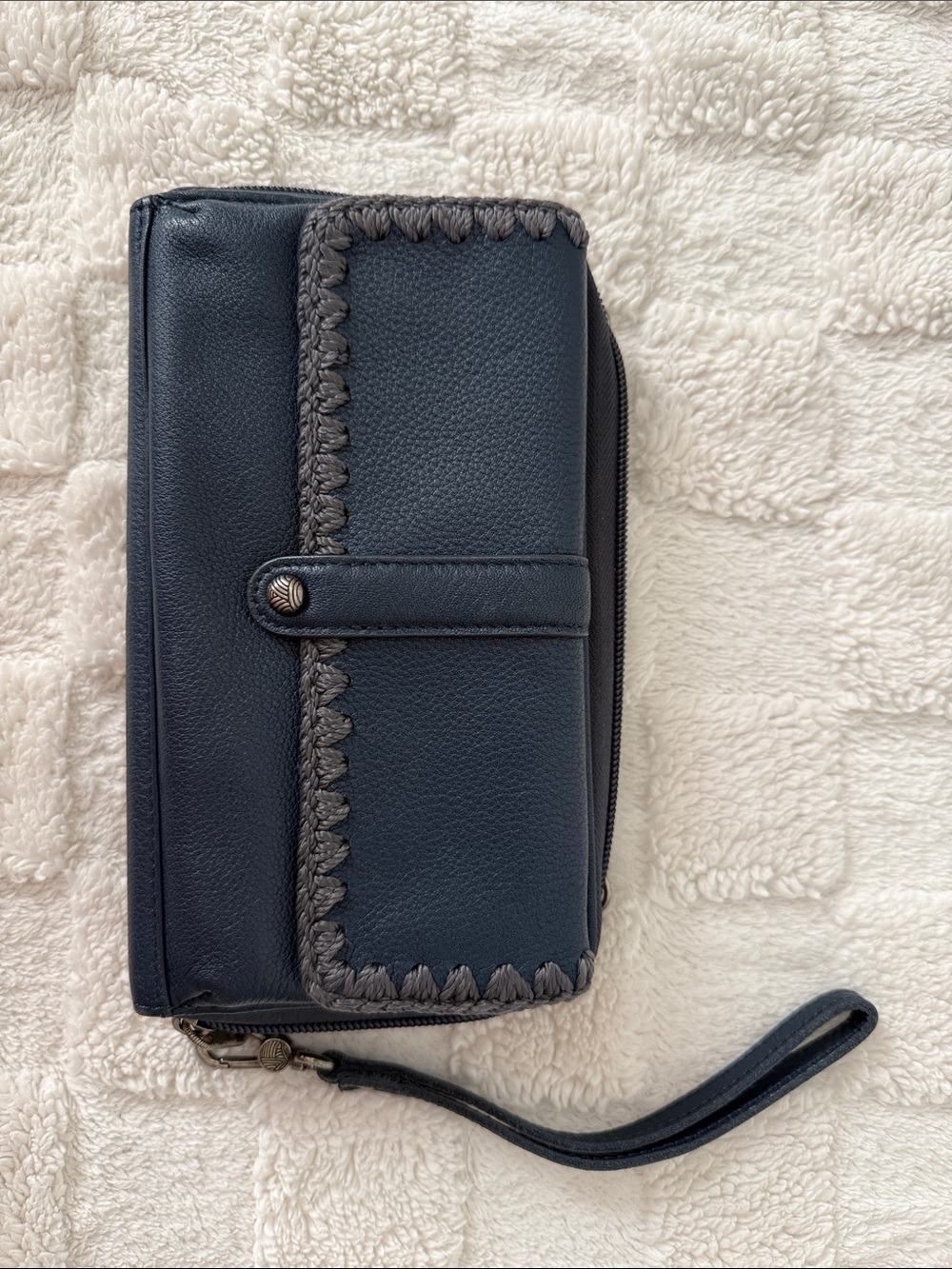 Women's Navy Blue Wristlet Clutch Wallet - The Sak